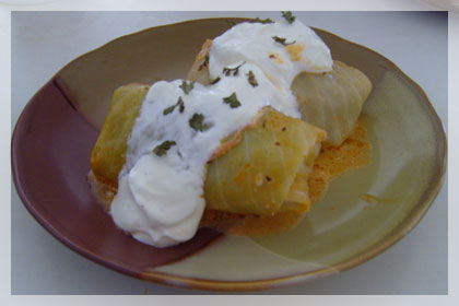 Meat Filled Cabbage Rolls (Russian Golubzi)