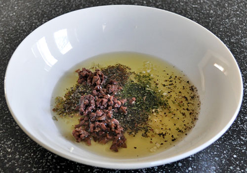 Olive Oil for Dipping Bread photo instruction 1