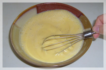 Омлет с Сосисками Запеченный в Духовке пошаговое фото 4