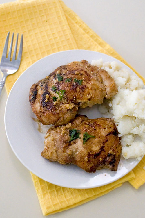Pan Seared Chicken with Balsamic Cream Sauce photo
