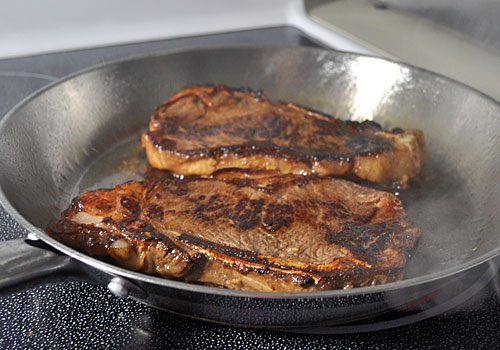 Perfect Pan-Fried New York Strip Steak photo instruction 3 Perfect Pan-Fried New York Strip Steak photo instruction 3