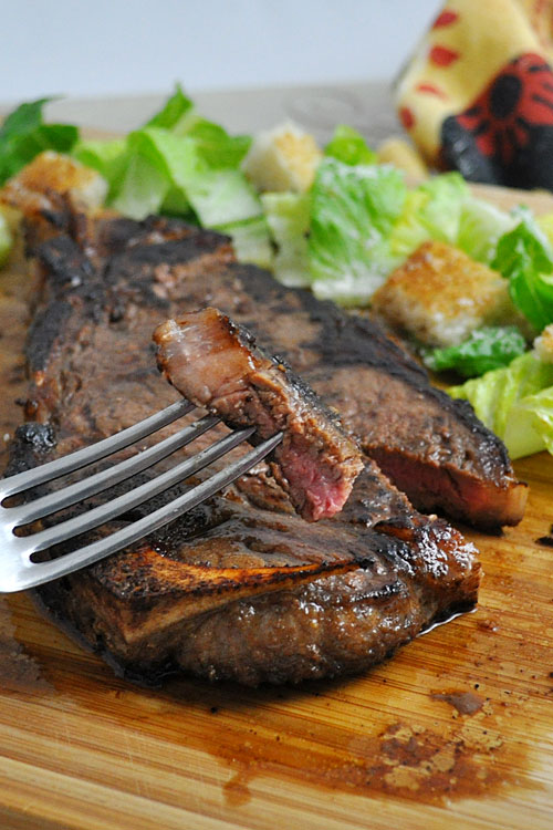 Perfect Pan-Fried New York Strip Steak photo Perfect Pan-Fried New York Strip Steak photo