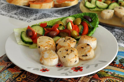 Perfect Sea Scallops