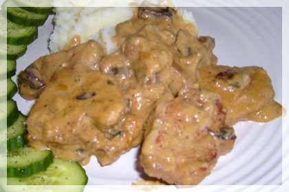 Pork Medallions with Mushrooms