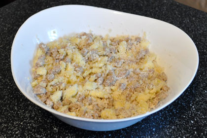 Pork Sausage Stuffed Zucchini photo instruction 3