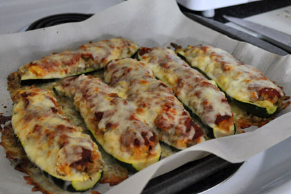 Pork Sausage Stuffed Zucchini photo instruction 8