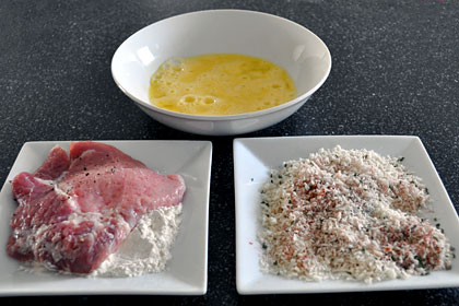 Pork Schnitzel with Sour Cream Sauce photo instruction 3 Pork Schnitzel with Sour Cream Sauce photo instruction 3