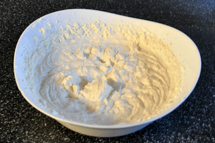 Торт из Рикотты и Сыра Филадельфия пошаговое фото 1