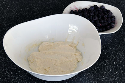 Russian Blueberry Zapekanka (Cheesecake) photo instruction 1