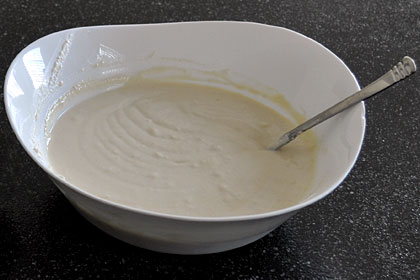 Russian Blueberry Zapekanka (Cheesecake) photo instruction 3