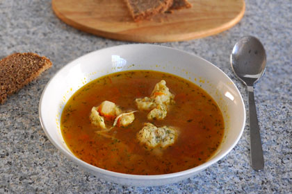 Russian Chicken and Dumpling Soup