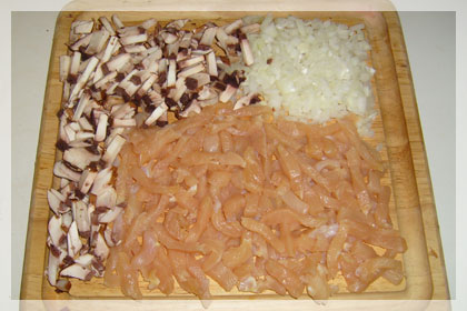 Russian Chicken Julienne photo instruction 1