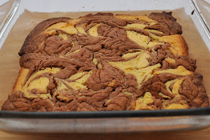 White and Milk Chocolate Brownies photo instruction 5