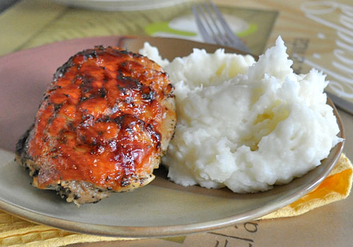 Yogurt Marinated Chicken Thighs