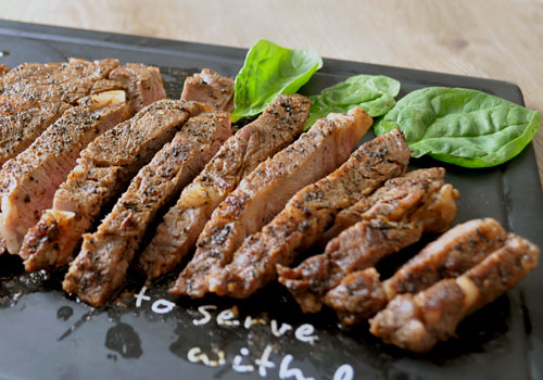 Rib Eye Steak Rub with Coffee