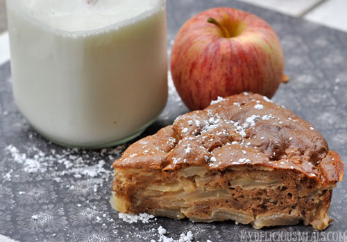 Russian Apple Sharlotka Pie