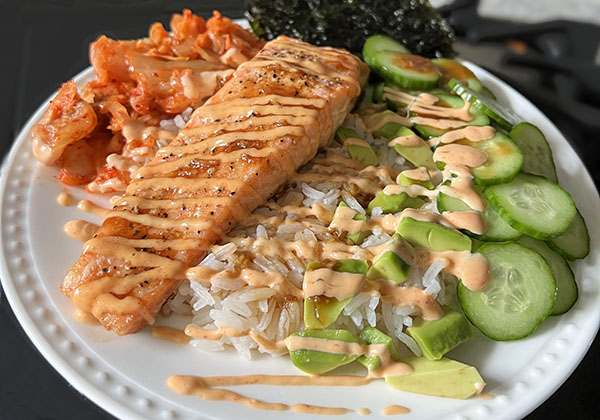 Salmon Rice Bowl Recipe