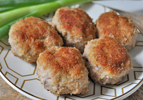 Turkey and Pork Patties (Kotleti)
