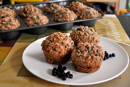 Wild Blueberry Muffins