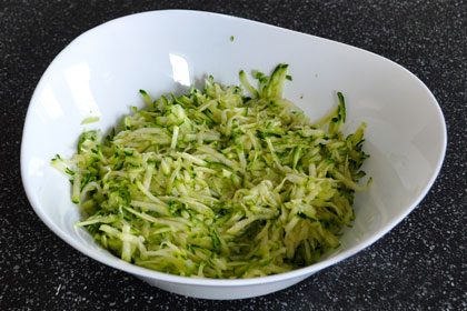 Zucchini Scallion Pancakes (Fritters) photo instruction 1